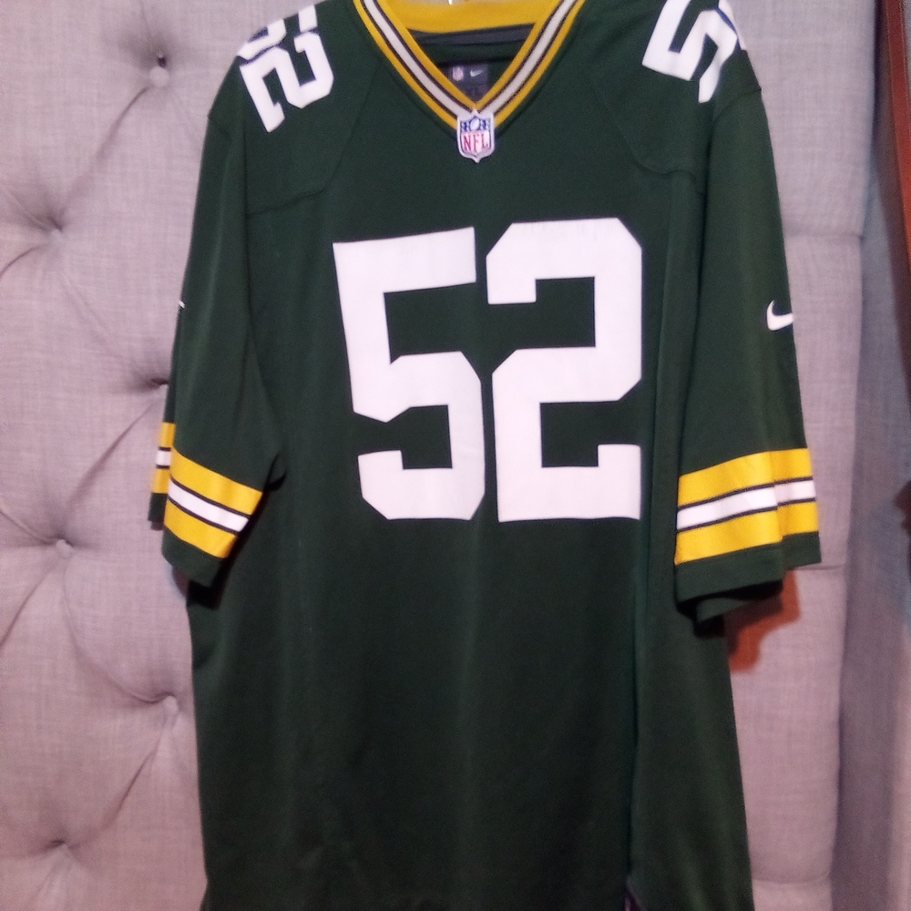 Green Bay Packers Clay Matthews #52 Jersey Adult XXL - NIKE Official NFL